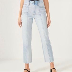 Abercrombie & Fitch Annie High Rise Ankle Straight Sz 27